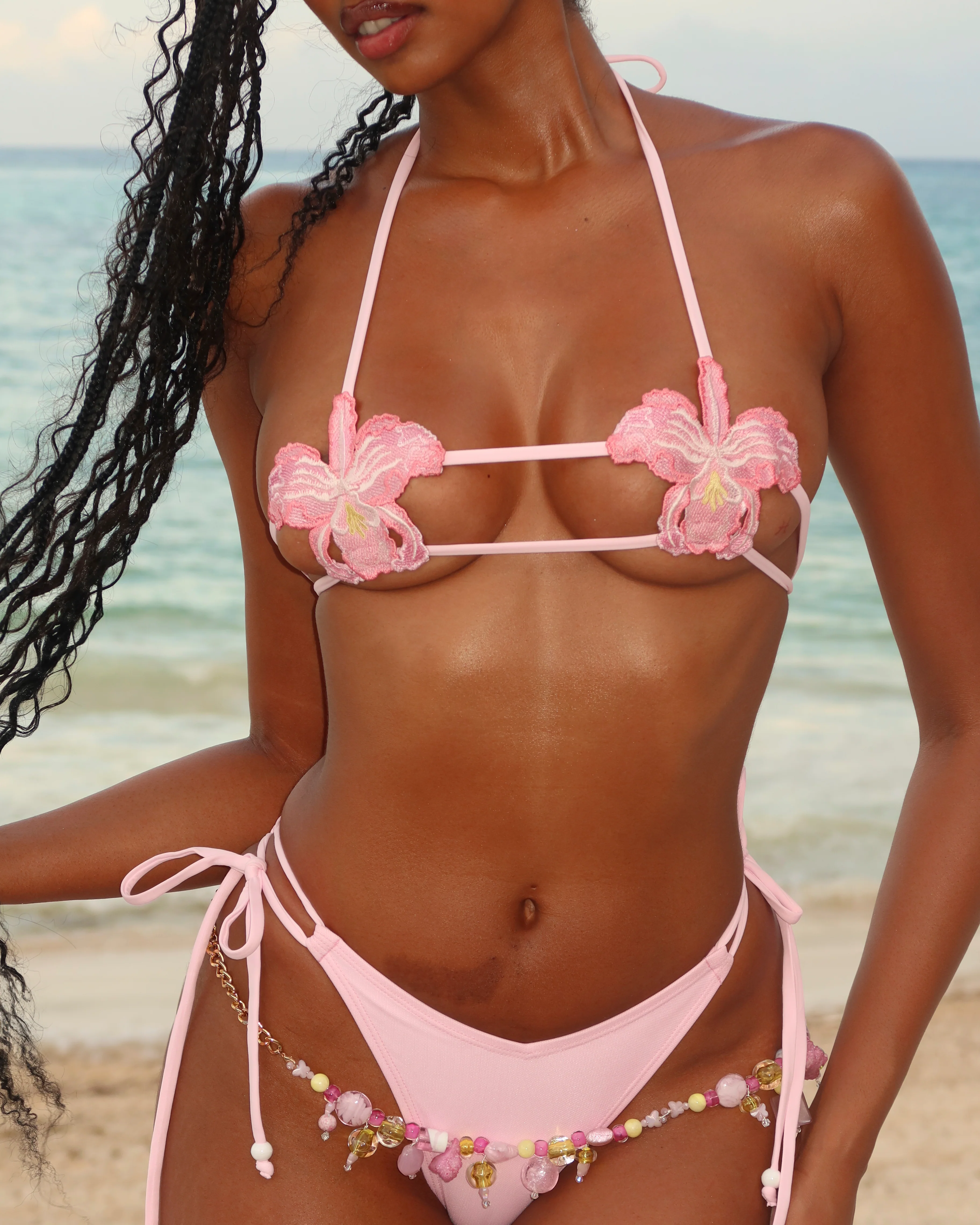 Orchid V-kini Bottom in Pink - Image 5
